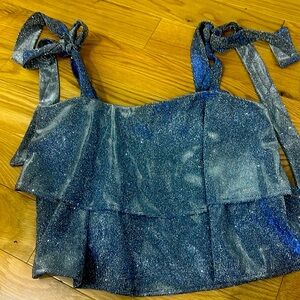 Superdown sparkly top